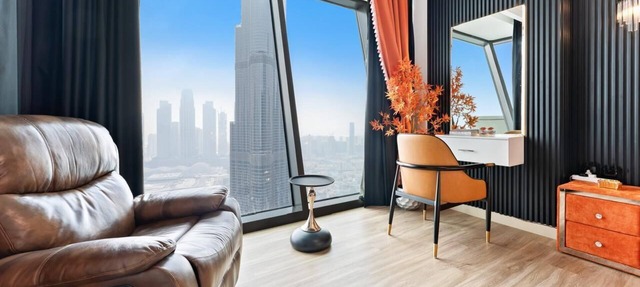 3-bedroom apartment in marvelous Dubai with WiFi, AC, fitness room