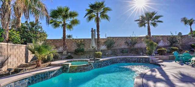 4 Mi to Coachella: Indio Home w/Pool & Patio!
