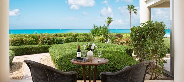 #4104 Updated, oceanfront Coral Gardens - directly on Grace Bay beach!