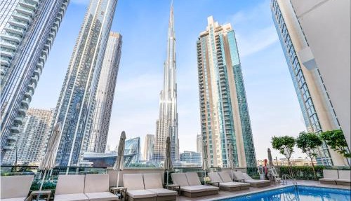 Act One Luxury 2BR Front-Row Burj & Fountain Views