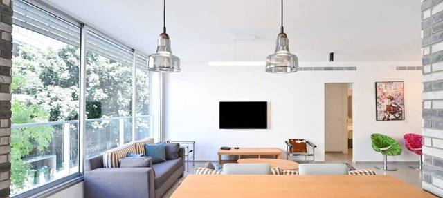 Airy 2BR at Trumpeldor By HolyGuest