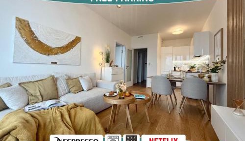 apartino - FREE parking, balcony, easy city access, metro station, nespresso, netflix