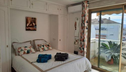 Appart proche plage avec grand balcon