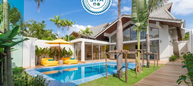 Beachside Villa Mai Tai with private non-chlorine pool