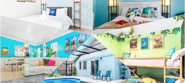 Beautiful Tropical Home with Private Heated and Chilled Pool