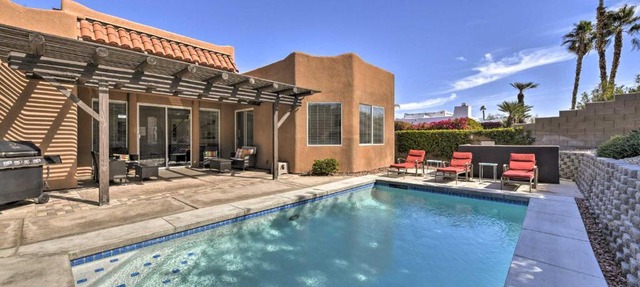 Bermuda Dunes Home w/Private Pool, Patio & Grill!