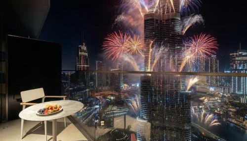 Burj Khalifa & Fountain Sky Suite on The Address Opera