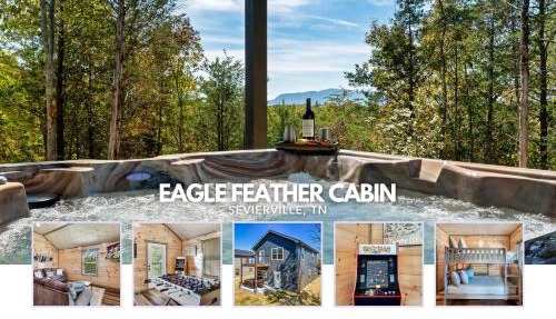 Cabin Bliss Hot Tub, Games & Scenic Yard Escape