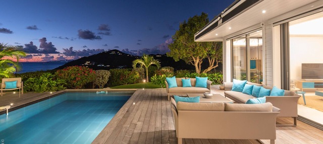 Calm and luxury on the heights of St Barthélémy