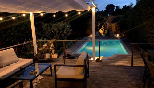 Cannes Charming Villa Hideaway Secret Garden & Pool Near Centre