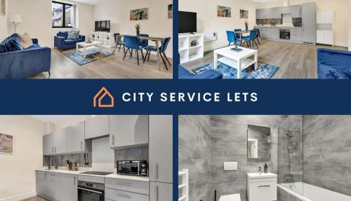 City Service Lets - Ground Floor 2 Bed Apartment in Cheam Village with Free Parking and Easy London Access