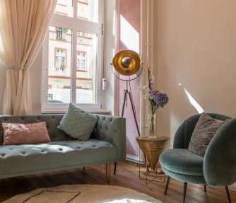 Colorful flat near vibrant Boxhagener Platz
