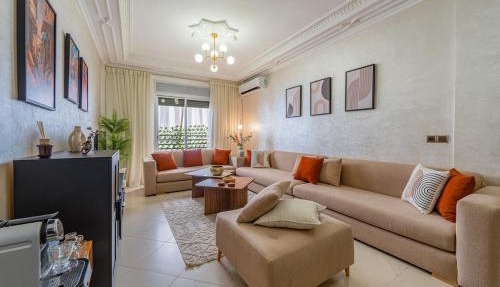 Cozy apartment, 2 bedrooms, 10 min from airport and Medina