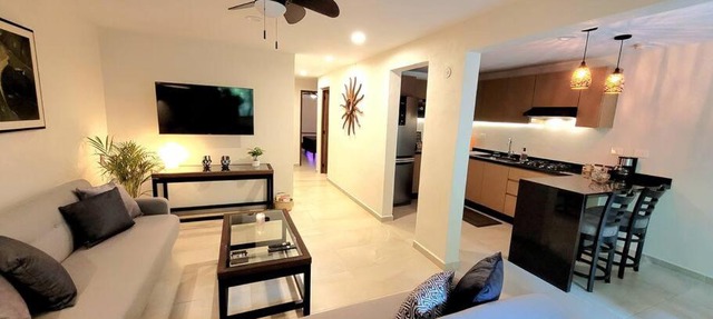 Departamento Céntrico y Moderno en Cancún.