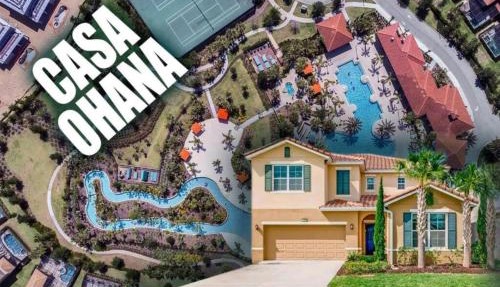 Disney Themed Home with PRIVATE HEATED POOL and Community Water Park