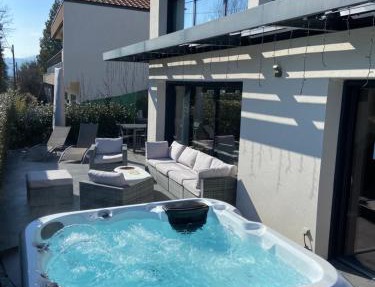 Les Catalons Spa vue lac