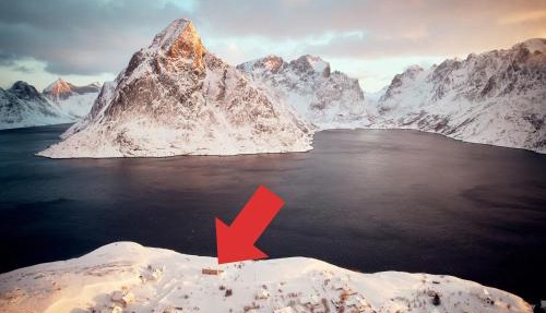 Lofoten panorama luxury home with sauna in Reine