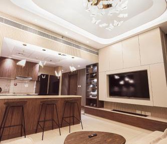Luxury Huge 1BR apartment With Private Garden in Uptown Al Zahia