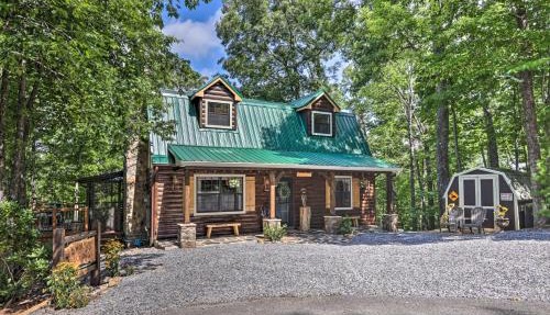 Mtn-View Cabin w/Hot Tub in Sevierville!