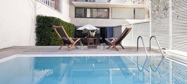 My Space Barcelona Private Pool Garden