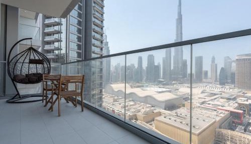 Mystic - Luxury Vida Dubai Mall Stay - Skyline & Burj Views