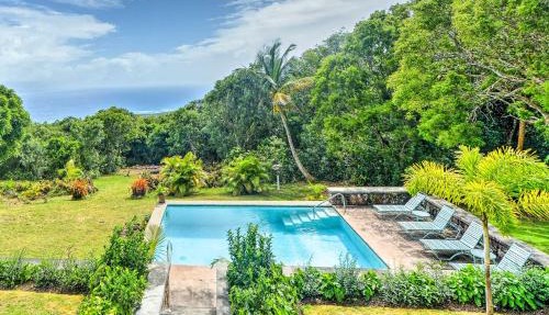 Nevis Home w/Pool, Stunning Jungle & Ocean Views!