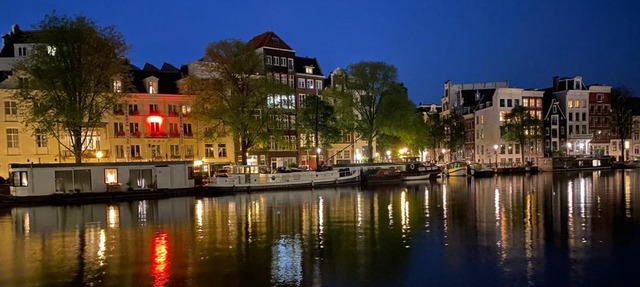 Romantic Boat in the Heart of Amsterdam