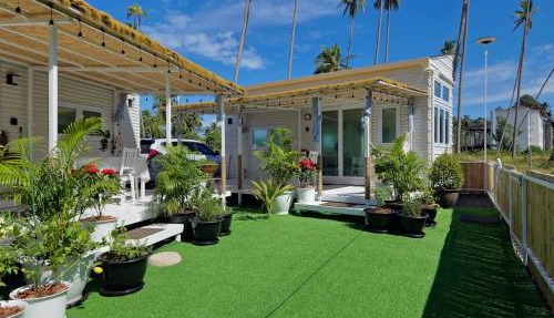 Samui Tiny House villa Glamping, Seaview Sleeps 8