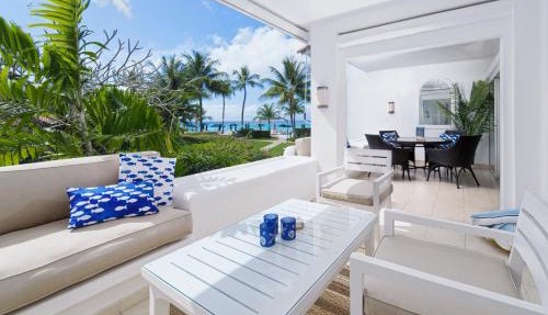 Sea View - Glitter Bay, St James - West Coast, Beach Front Apartment