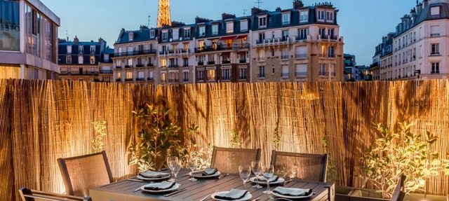 Signature Suite Eiffel Tower terrace