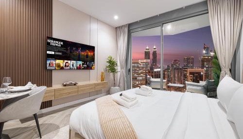 Sky Studio 41st floor - Burj View & Padel