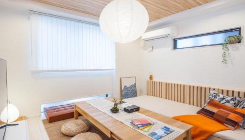 -Skywind Heaven-New Open, Ukiyo-e Art Villa, Tokyo Skytree View rooftop, Skytree 6mins Walk, Entire 3BR New Build Specious House, babybed babycar, Free Parking, Airport and Disney Direct