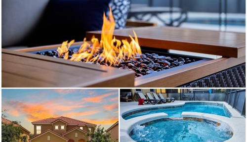 Spacious 6BR Villa with King Beds, Pool & Spa