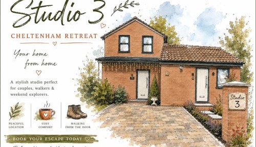 Studio 3 - NEW stylish apartment close to town & racecourse