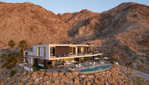 The Dream House Modern Estate Perched Above Palm Desert