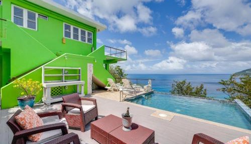 'Tortola Adventure Villa': Private Ocean-View Pool