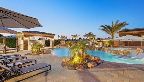 Villa Bella - Private Estate in the Heart of Palm Desert, Outdoor Amenities, Gym, Game Room