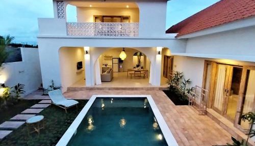 Villa Indah Canggu 1 Mediterranean 4BR Private Pool Villa
