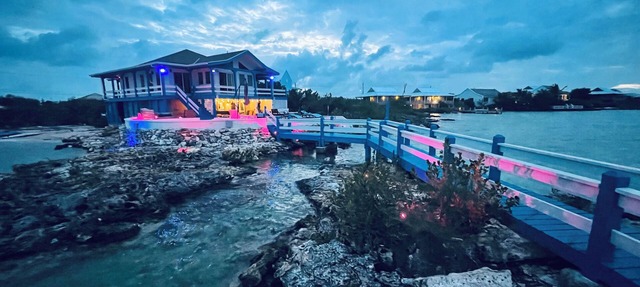 Villa Patina—True TC Islands style with private dock and beach on Chalk Sound