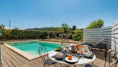 Villa Syrah avec piscine privée chauffée à 25 km de la mer