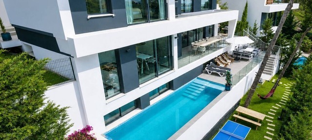 Villas Pinares de San Antón, Saltwater pool, Sea, City, Mountain Views