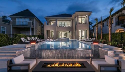 W400J - Luxury Modern Mansion with Basketball Court at Reunion